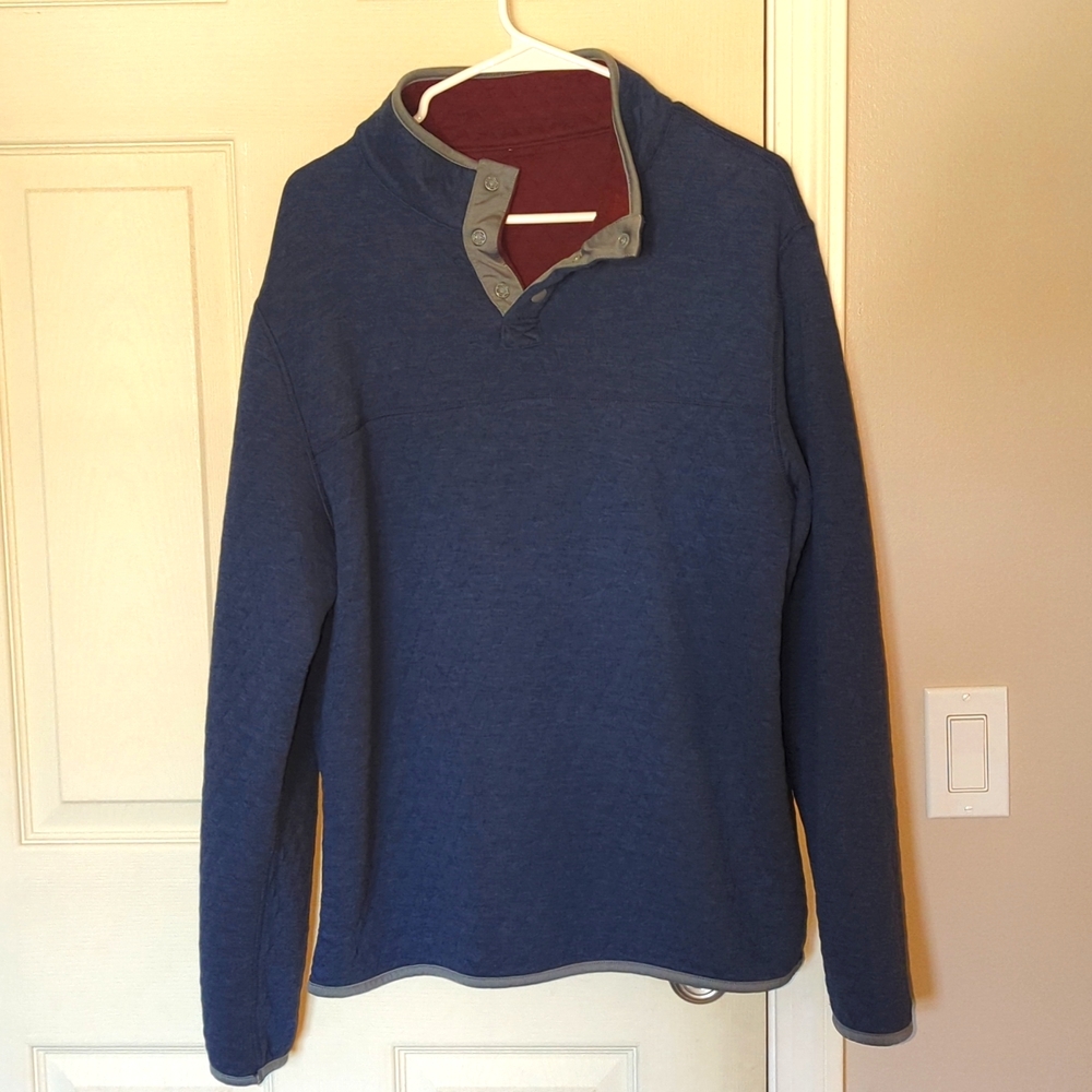 Men's Reversible 1/4 pullover